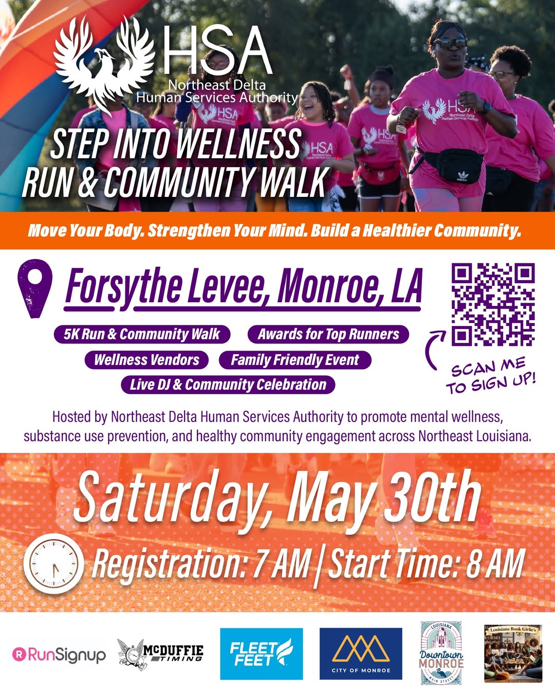 Wellness Run & Walk Flyer